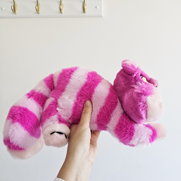 Disney Store Exclusive Cheshire Cat Soft Plush Figure Alice in Wonderland 20" - Picture 5 of 16